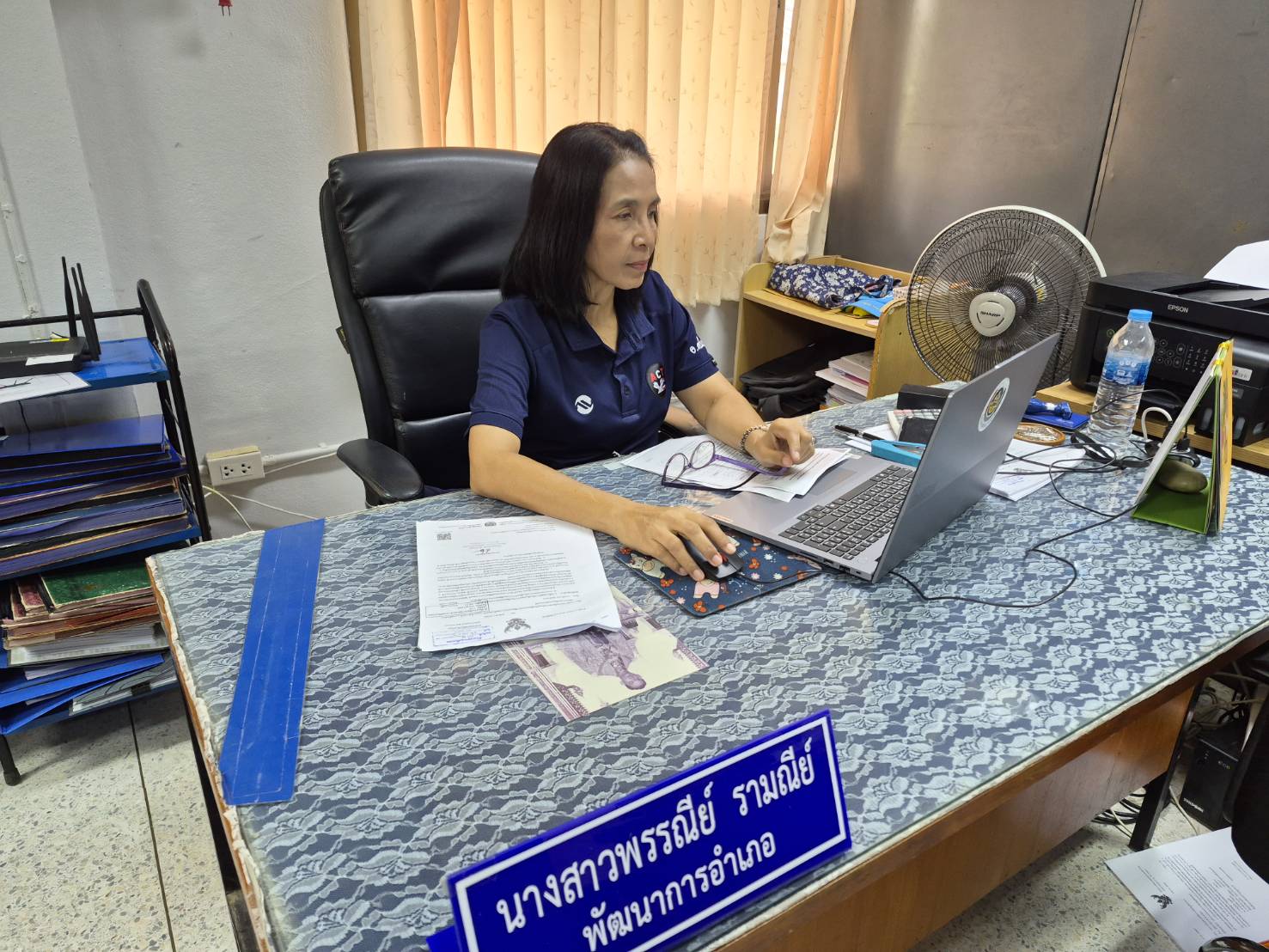 พช.ศรีบรรพต ร่วมประชุมขับเคลื่อนกิจกรรมตามแผนปฏิบัติราชการ สำนักเสริมสร้างความเข้มแข็งชุมชน ประจำปีงบประมาณ พ.ศ. 2569 : คลินิก สสช. ครั้งที่ 2 ผ่านระบบอิเล็กทรอนิกส์